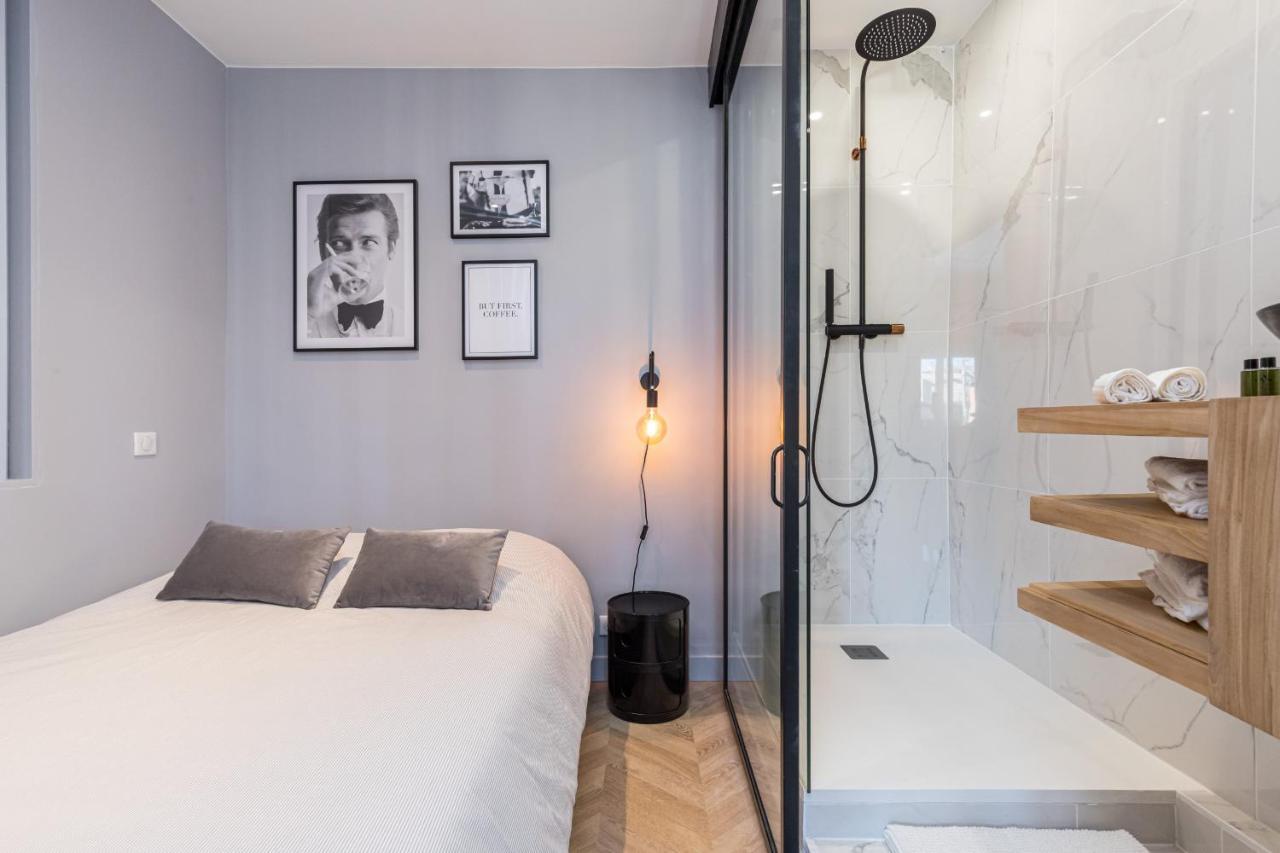 1 Su Ede - Dernier Etage Ascenseur - 1 Min Plage Et Zone Pietonne Nice Luaran gambar
