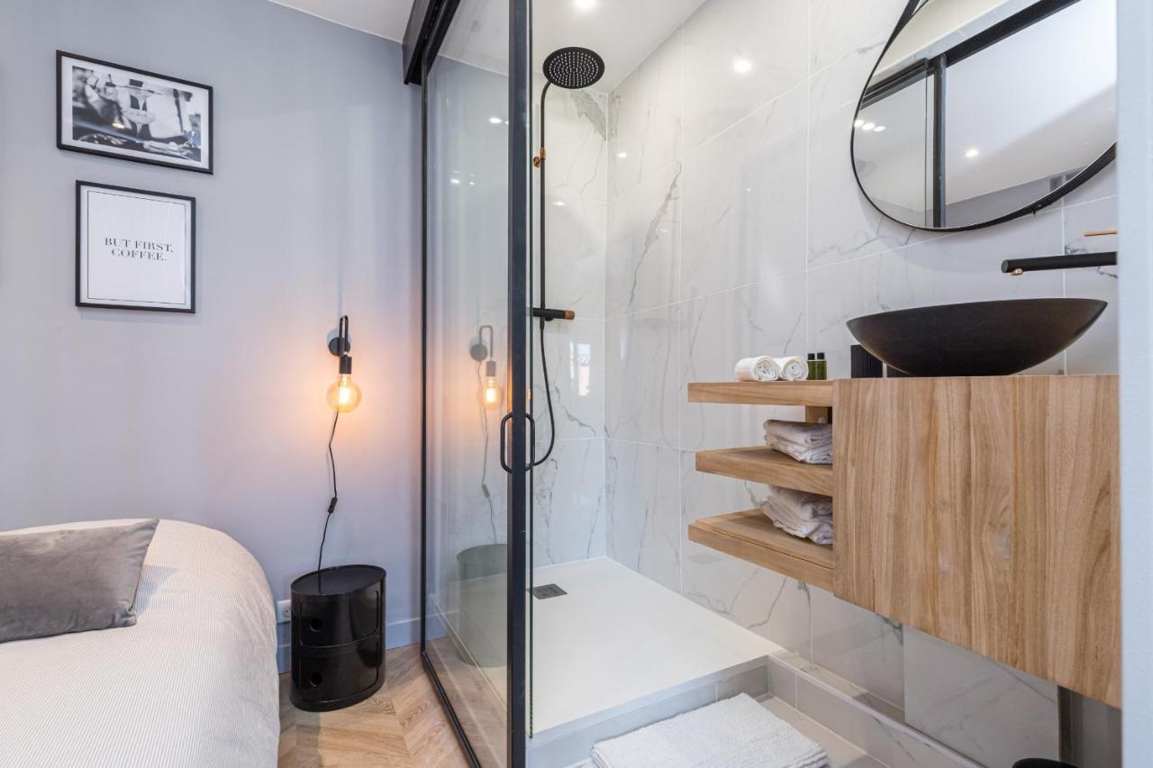 1 Su Ede - Dernier Etage Ascenseur - 1 Min Plage Et Zone Pietonne Nice Luaran gambar